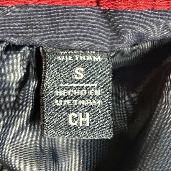 Tommy Hilfiger Men's Small Taslan Retro Puffer Puffy Jacket Colorblock Gray - Picture 8 of 11